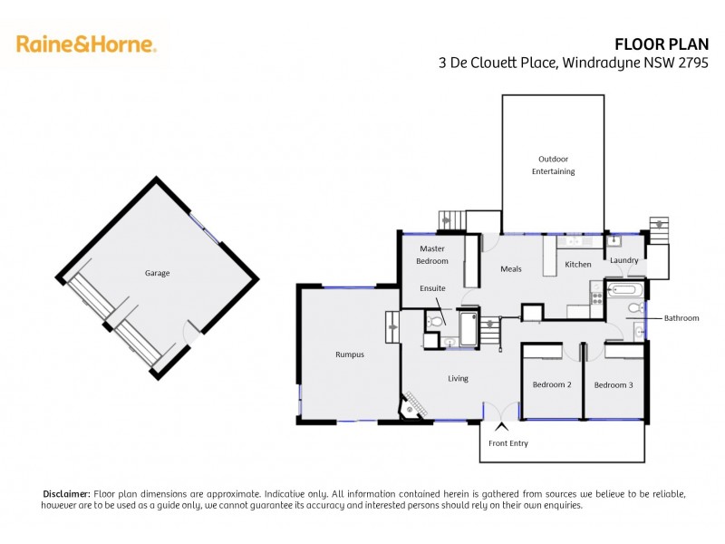 3 De Clouett Place, Windradyne NSW 2795 Floorplan