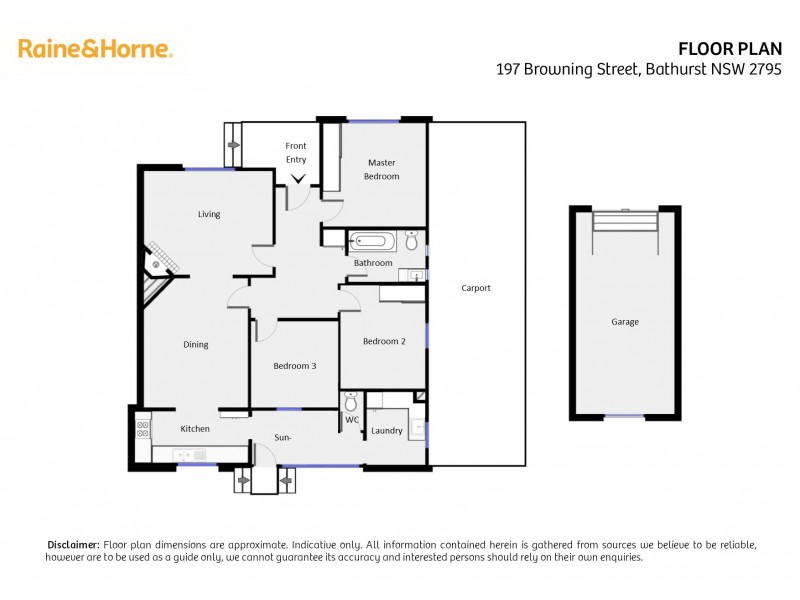 197 Browning Street, Bathurst NSW 2795 Floorplan