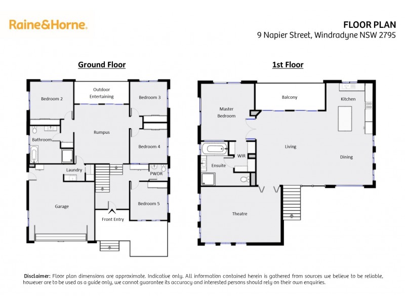 9 Napier Street, Windradyne NSW 2795 Floorplan