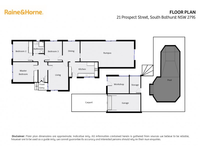 21 Prospect Street, South Bathurst NSW 2795 Floorplan