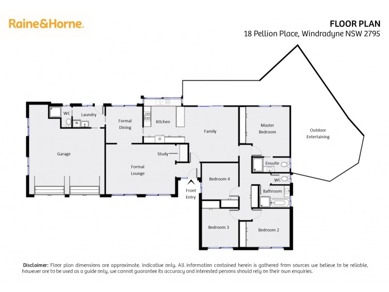 18 Pellion Place, Windradyne NSW 2795 Floorplan