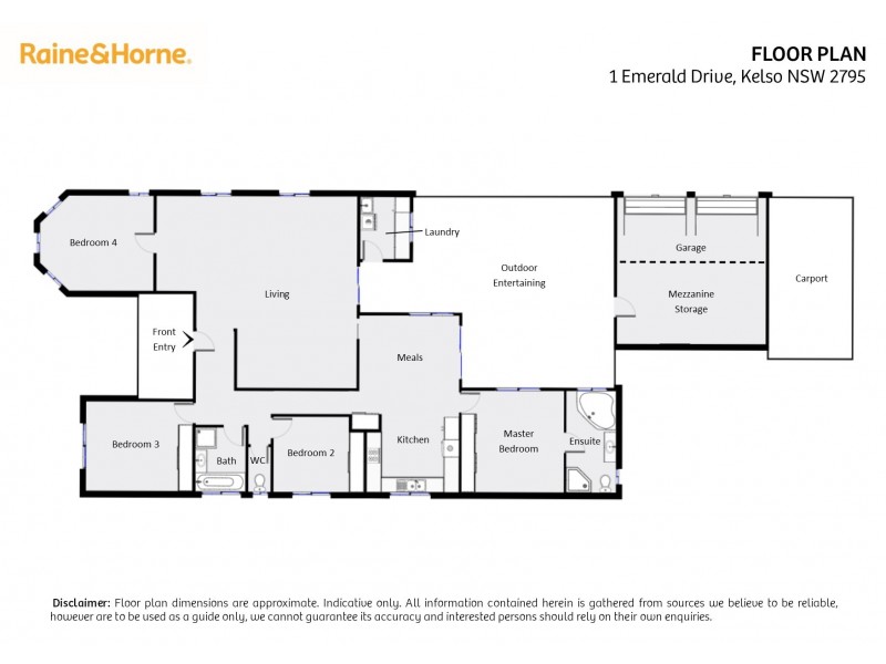 1 Emerald Drive, Kelso NSW 2795 Floorplan