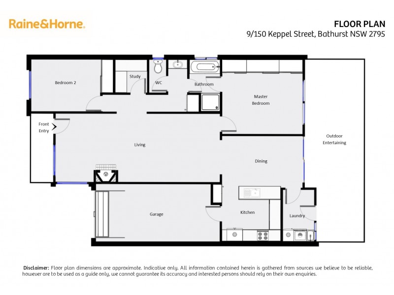 9/150 Keppel Street, Bathurst NSW 2795 Floorplan