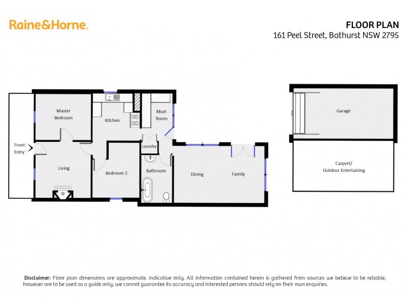 161 Peel Street, Bathurst NSW 2795 Floorplan