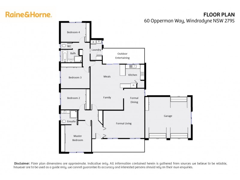 60 Opperman Way, Windradyne NSW 2795 Floorplan