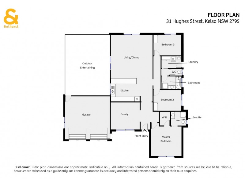 31 Hughes Street, Kelso NSW 2795 Floorplan