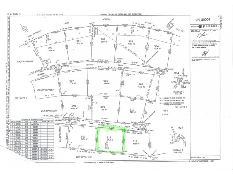 Lot 912 Hampden Park Road, Bathurst NSW 2795