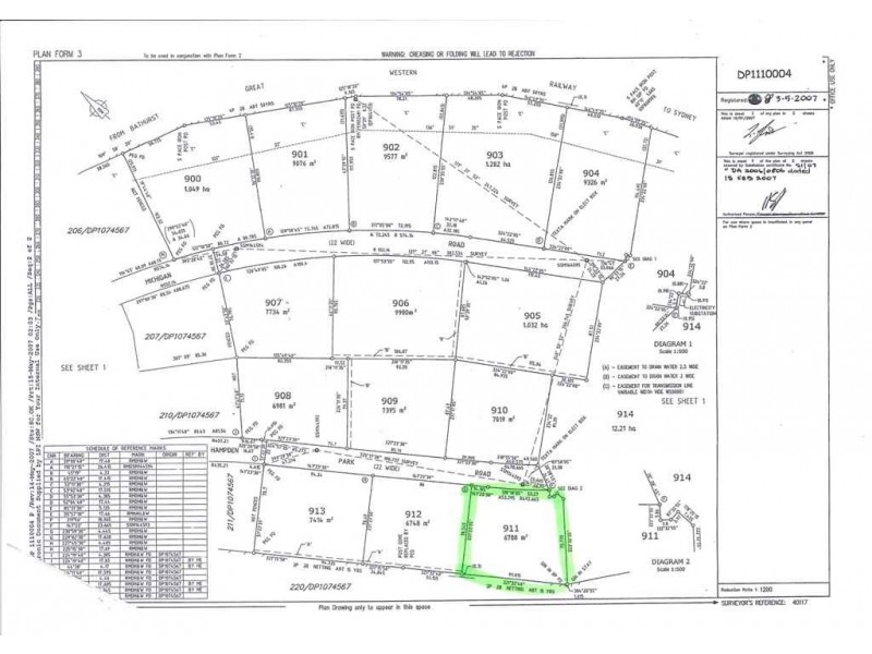 Lot 911 Hampden Park Road, Bathurst NSW 2795