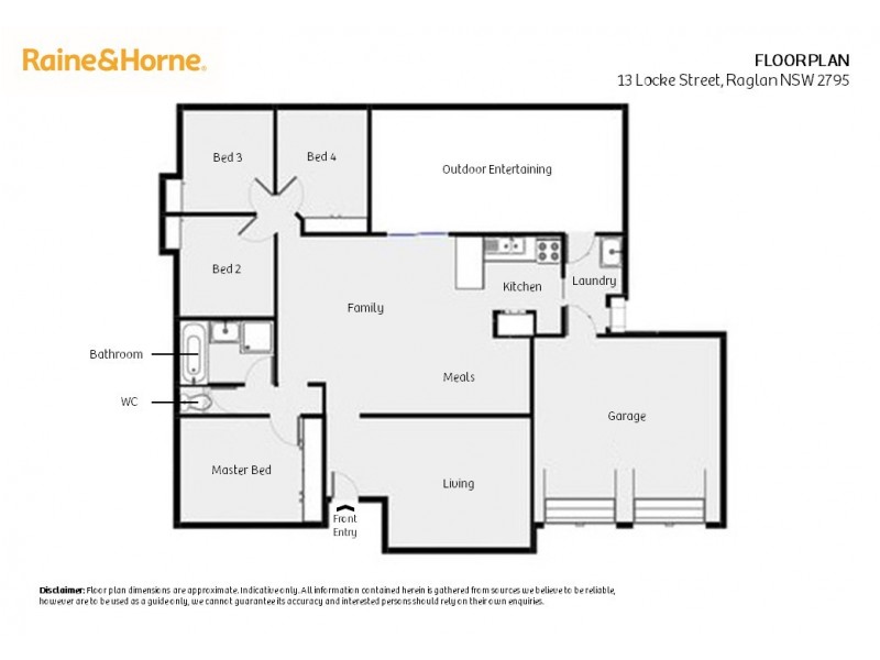 13 Locke Street, Raglan NSW 2795 Floorplan