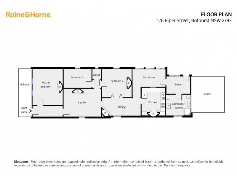 176 Piper Street, Bathurst NSW 2795 Floorplan
