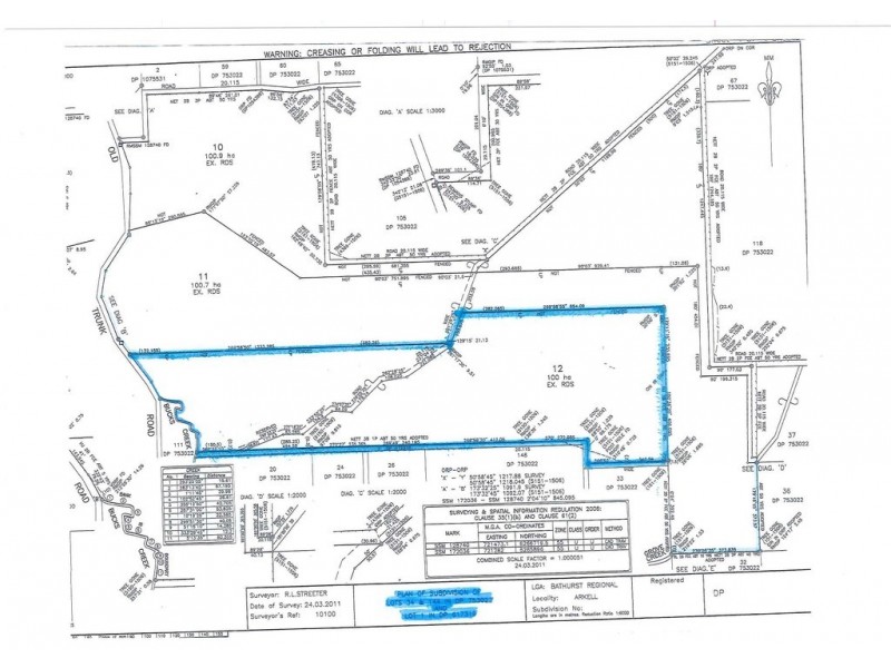 Lot 12 Old Trunk Road, Arkell NSW 2795