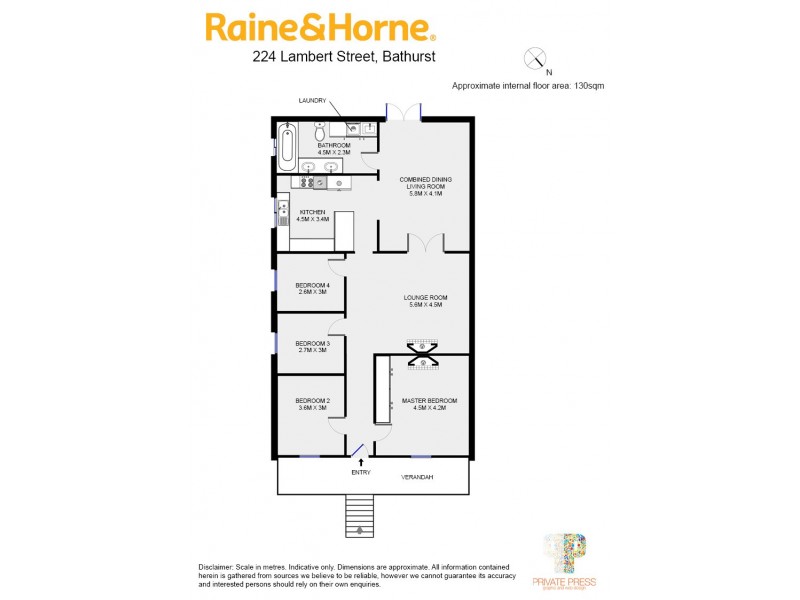224 Lambert Street, Bathurst NSW 2795 Floorplan