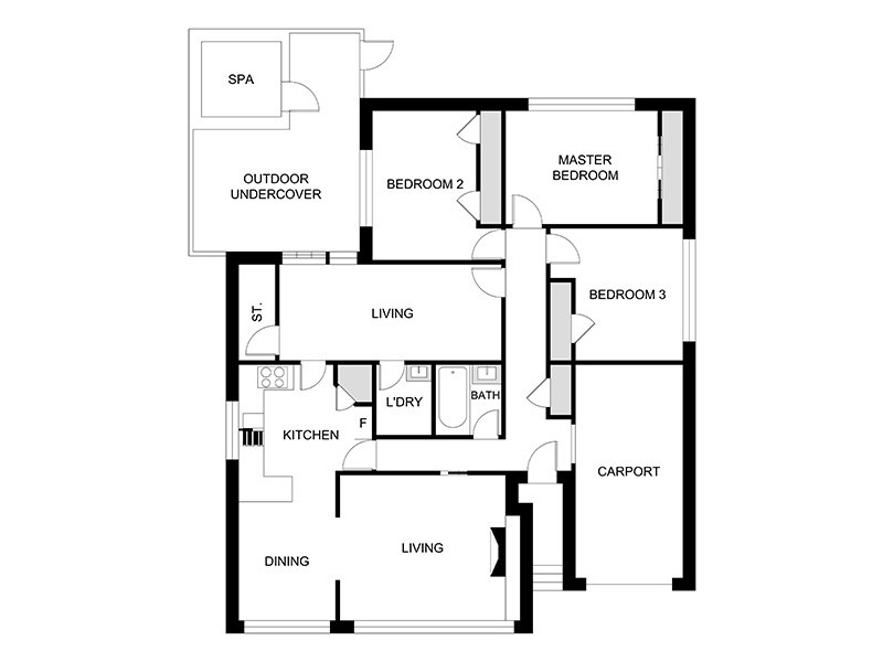 1 Fulford Street, Wodonga VIC 3690 Floorplan