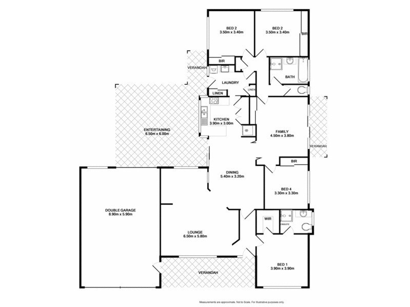 7 Carnoustie Avenue, Wodonga VIC 3690 Floorplan