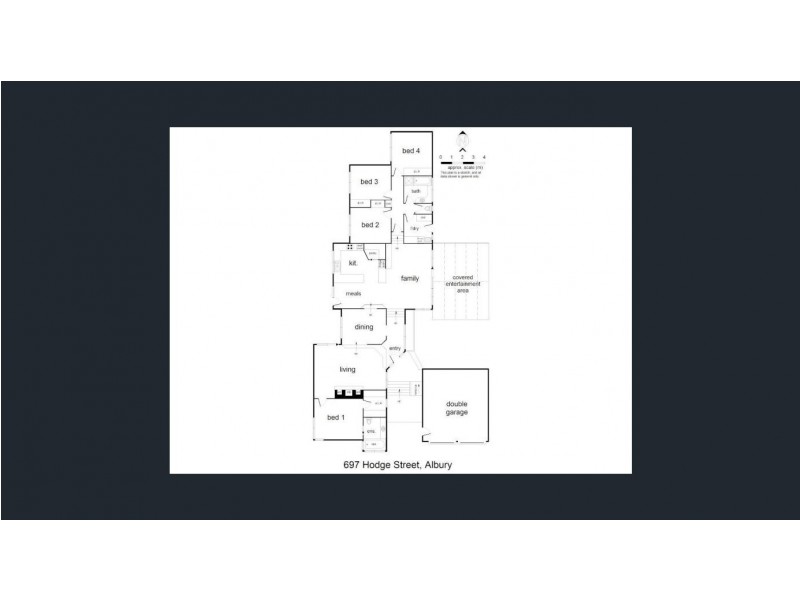 697 Hodge Street, Albury NSW 2640 Floorplan