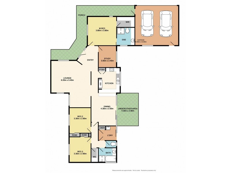 1 Balmoral Drive, Wodonga VIC 3690 Floorplan