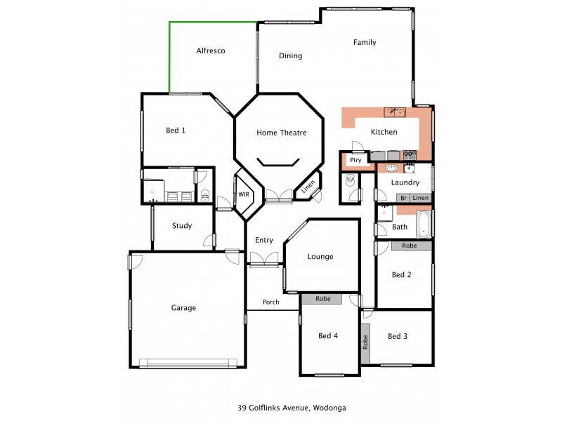 39 Golflinks Avenue, Wodonga VIC 3690 Floorplan