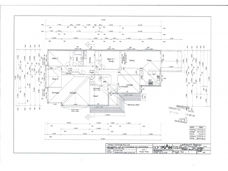 21 Cottlesloe Court, Wodonga VIC 3690 Floorplan
