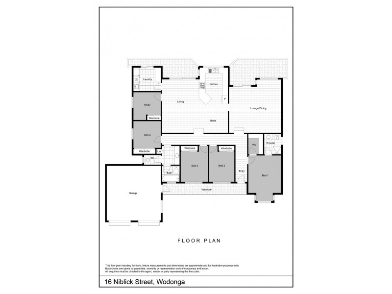 16 Niblick Street, Wodonga VIC 3690 Floorplan
