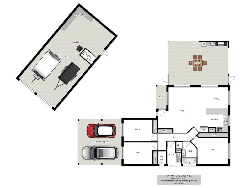 4 Pin Court, Wodonga VIC 3690 Floorplan
