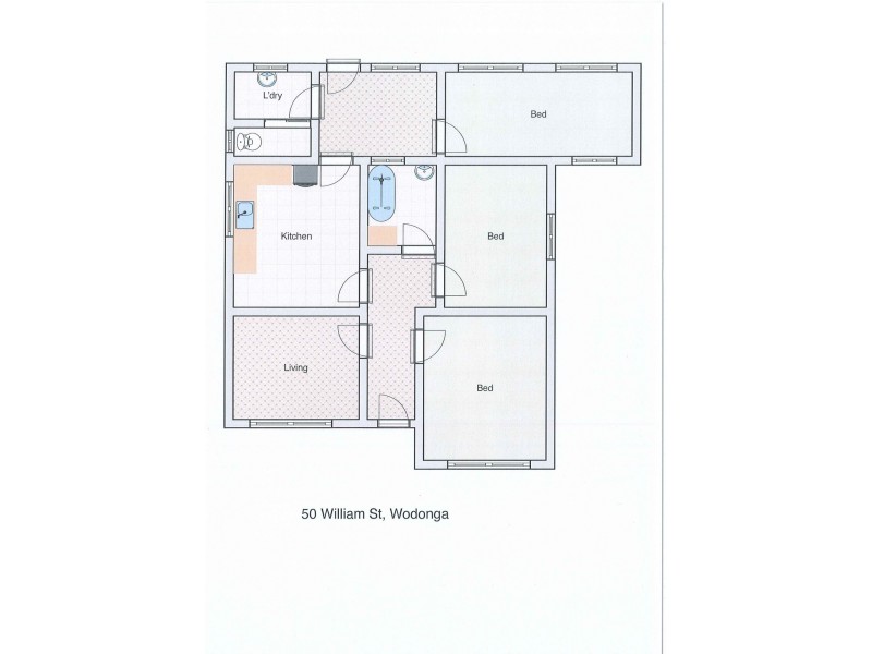 50 William Street, Wodonga VIC 3690 Floorplan