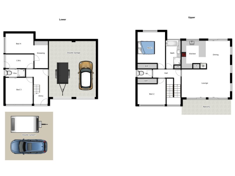 1 Hillcrest Avenue, Bellbridge VIC 3691 Floorplan