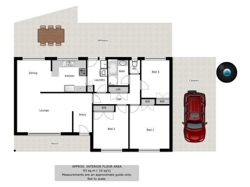 15 Waratah Way, Wodonga VIC 3690 Floorplan