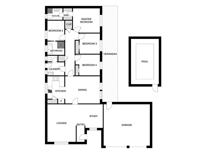 1 Krueger Street, Baranduda VIC 3691 Floorplan