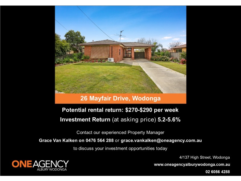 26 Mayfair Drive, Wodonga VIC 3690