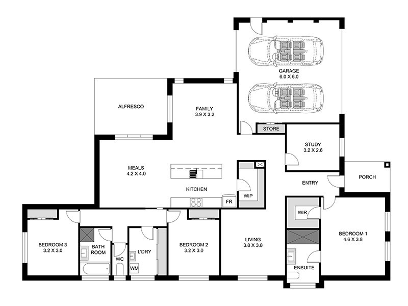 53 Silky Oak Avenue, Wodonga VIC 3690 Floorplan