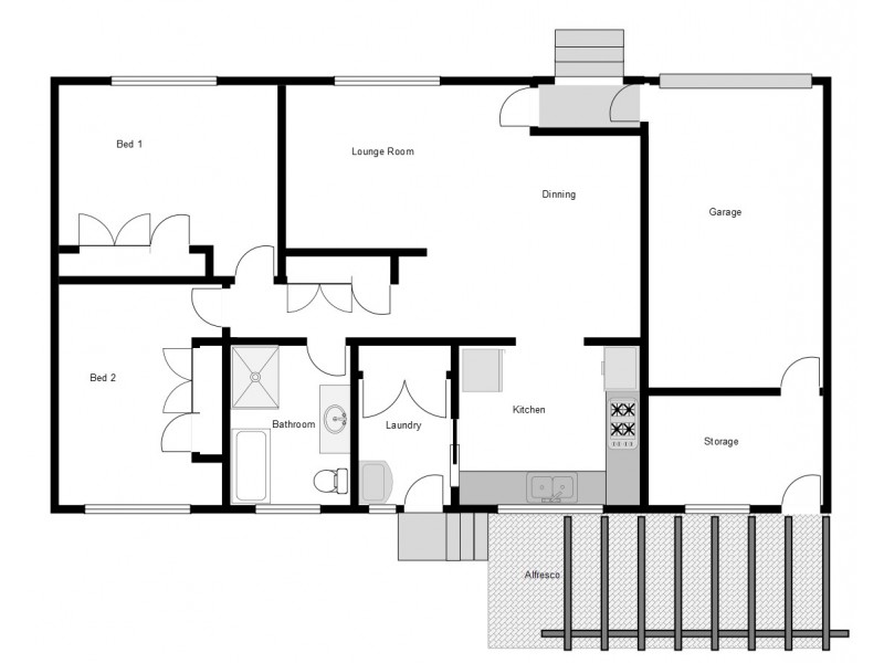 3/41 Brockley Street, Wodonga VIC 3690 Floorplan