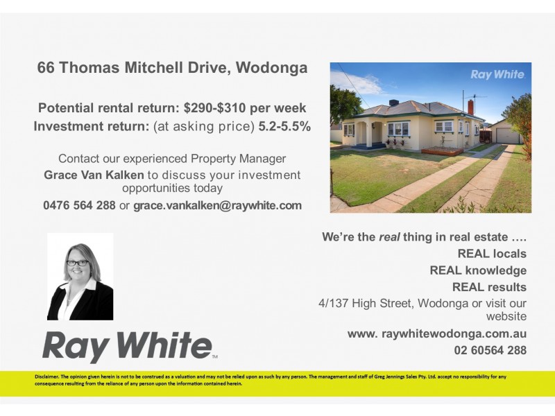 66 Thomas Mitchell Drive, Wodonga VIC 3690