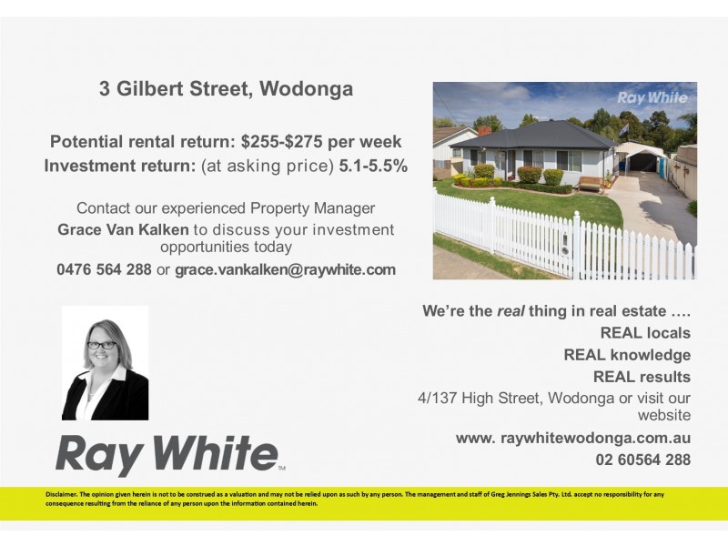 3 Gilbert Street, Wodonga VIC 3690