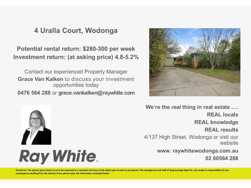 4 Uralla Court, Wodonga VIC 3690
