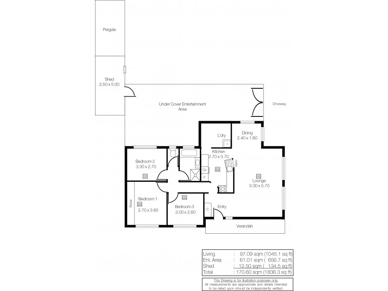 1 Chard Court, Parafield Gardens SA 5107 Floorplan