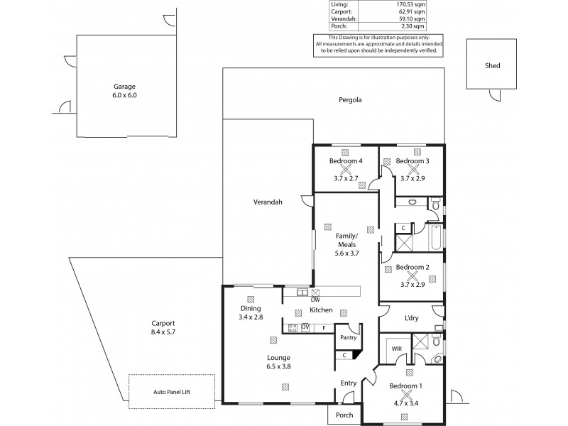 32 Hilditch Drive, Green Fields SA 5107 Floorplan