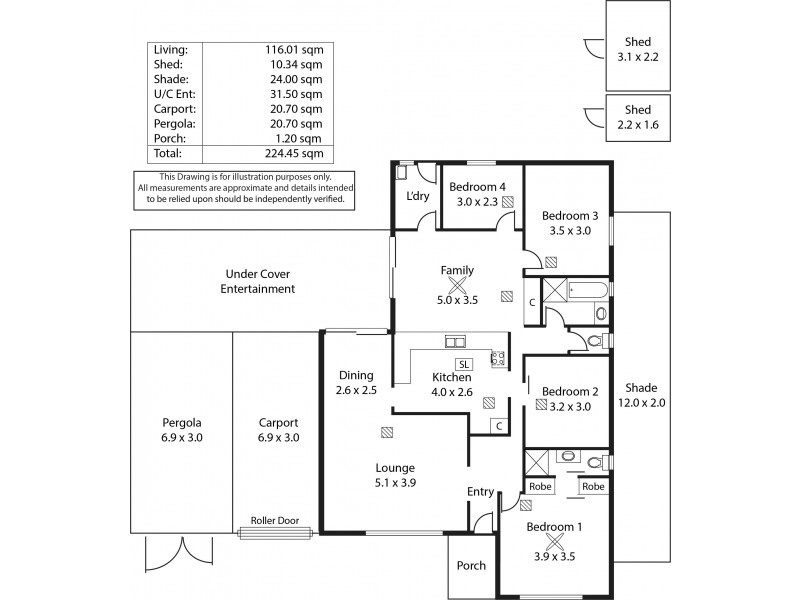 17 Grevillia Drive, Parafield Gardens SA 5107 Floorplan