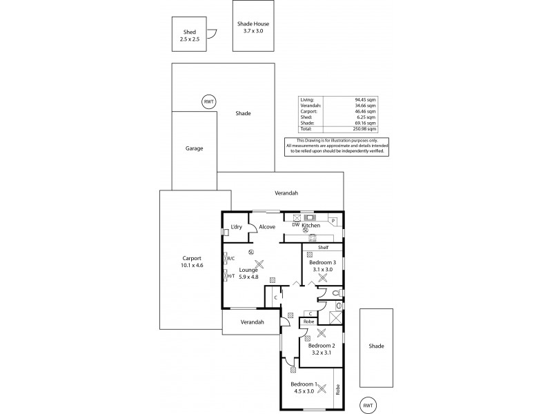 12 Mofflin Road, Elizabeth Grove SA 5112 Floorplan