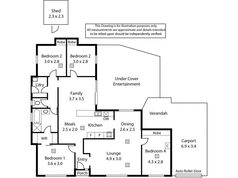 5 Kingswood Crescent, Paralowie SA 5108 Floorplan