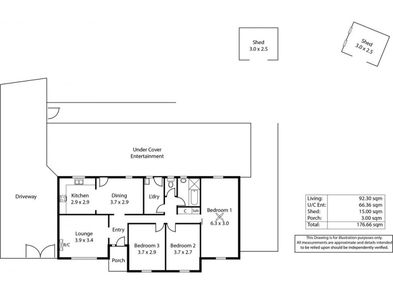 7 Valetta Court, Parafield Gardens SA 5107 Floorplan