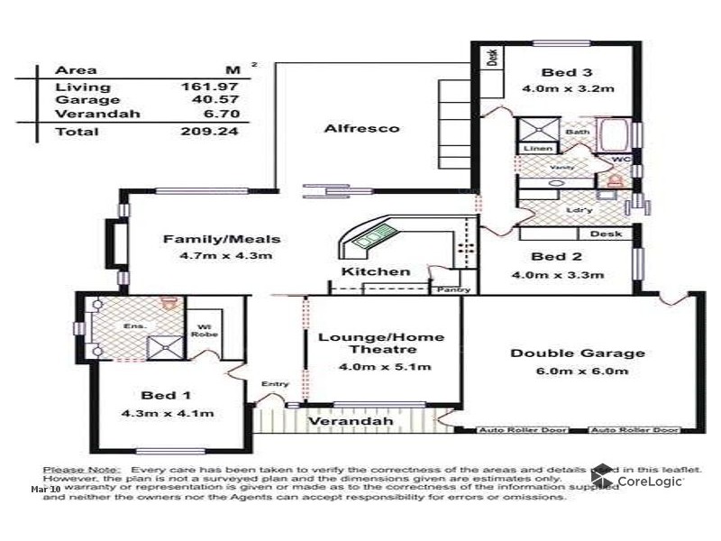 4 Wood Street, Parafield Gardens SA 5107 Floorplan