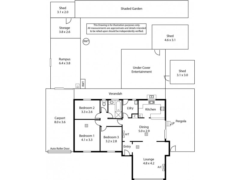 5 Woolaston Road, Salisbury Downs SA 5108 Floorplan