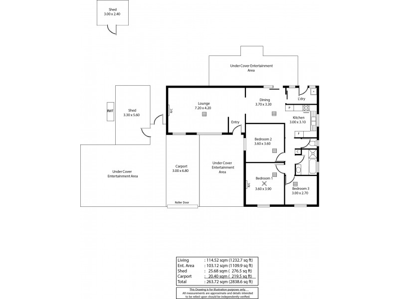4 Sherwood Crescent, Paralowie SA 5108 Floorplan