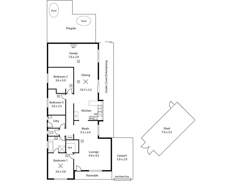 6 Bauhinia Drive, Parafield Gardens SA 5107 Floorplan