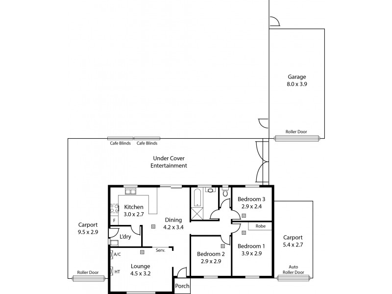 3 Vartue Street, Parafield Gardens SA 5107 Floorplan
