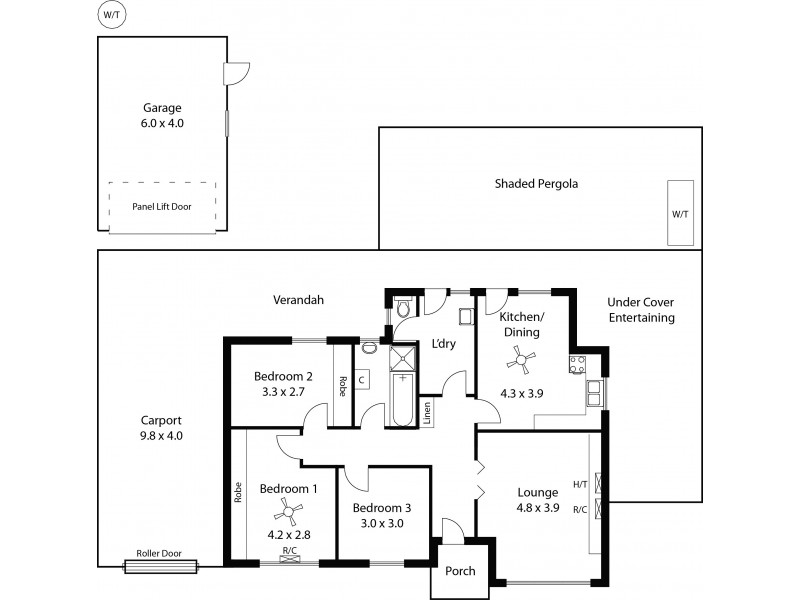 10 Cross Keys Road, Brahma Lodge SA 5109 Floorplan