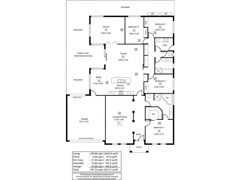 2 Oakmont Court, Salisbury East SA 5109 Floorplan