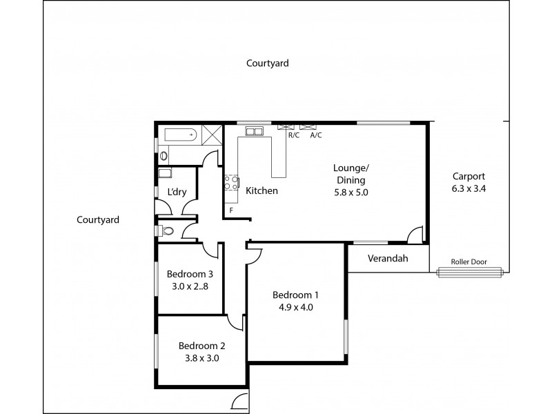 4/57 Kings Road, Salisbury Downs SA 5108 Floorplan