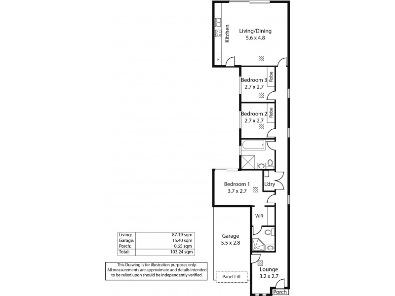 36 Centenary Circuit, Andrews Farm SA 5114 Floorplan
