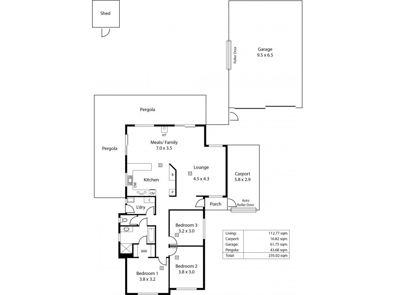 26 Lovelock Road, Parafield Gardens SA 5107 Floorplan